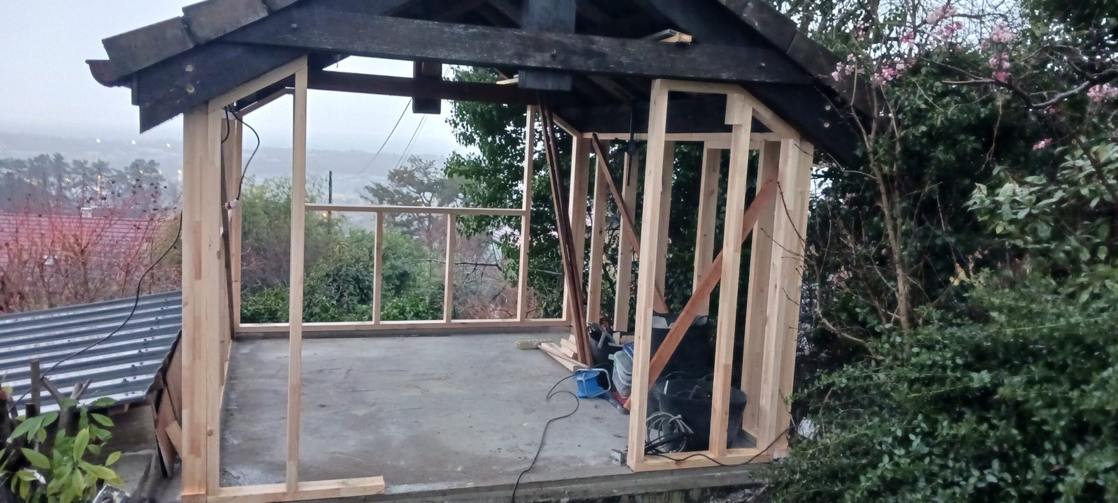 Construction d'abri de jardin bois, réalisation RS Habitat à Allinges